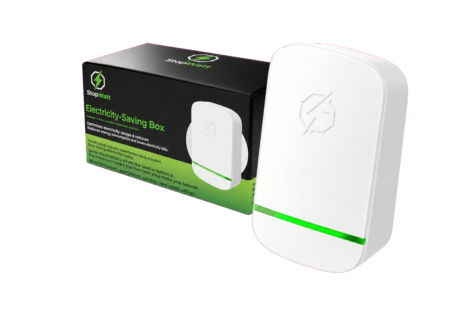 StopWatt power stabilization device